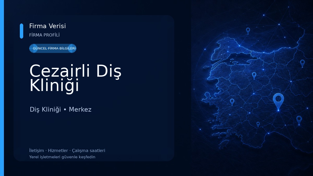Cezairli Diş Kliniği Diş Kliniği