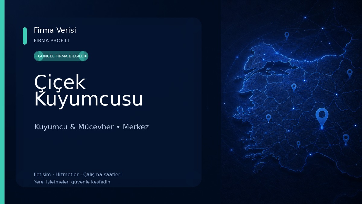Çiçek Kuyumcusu Kuyumcu & Mücevher