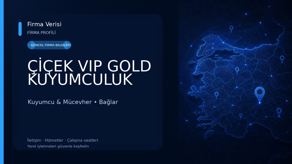 ÇİÇEK VIP GOLD KUYUMCULUK Kuyumcu & Mücevher