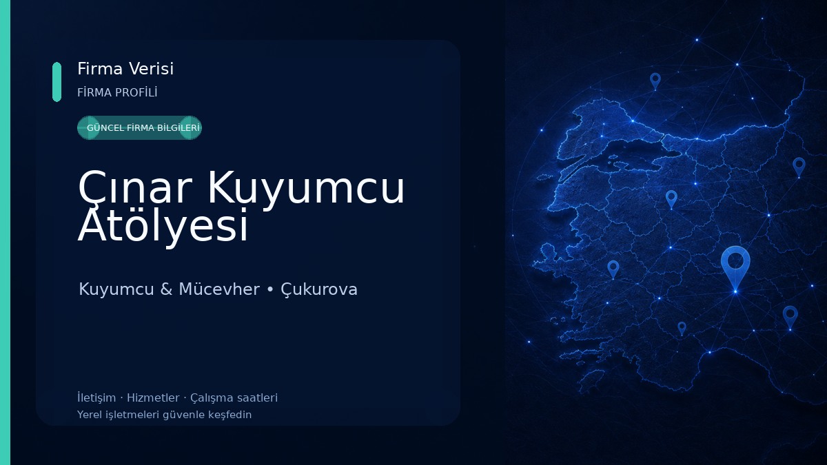 Çınar Kuyumcu Atölyesi Kuyumcu & Mücevher
