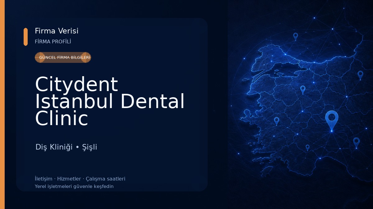 Citydent Istanbul Dental Clinic Diş Kliniği