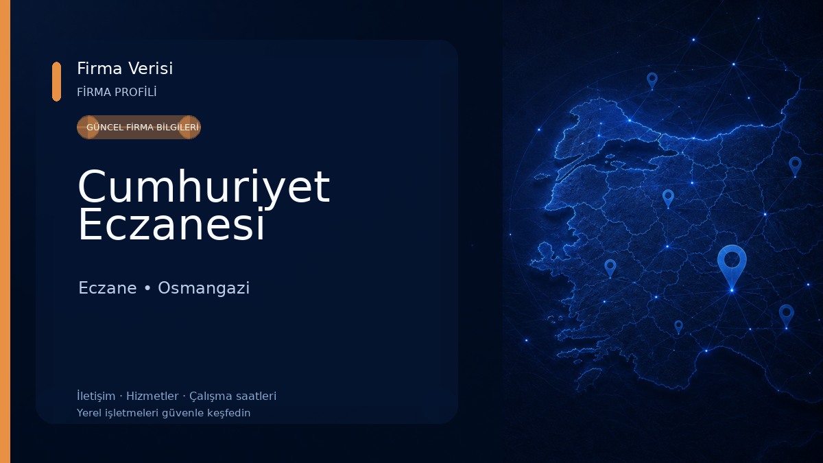 Cumhuriyet Eczanesi