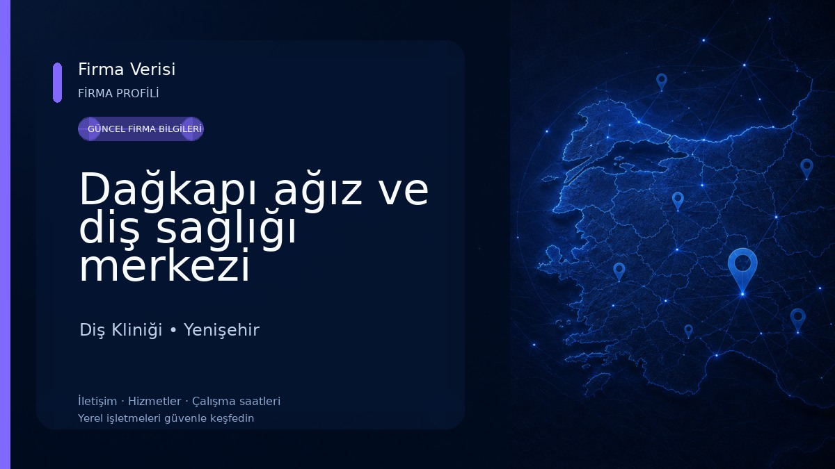 Dağkapı ağız ve diş sağlığı merkezi Diş Kliniği