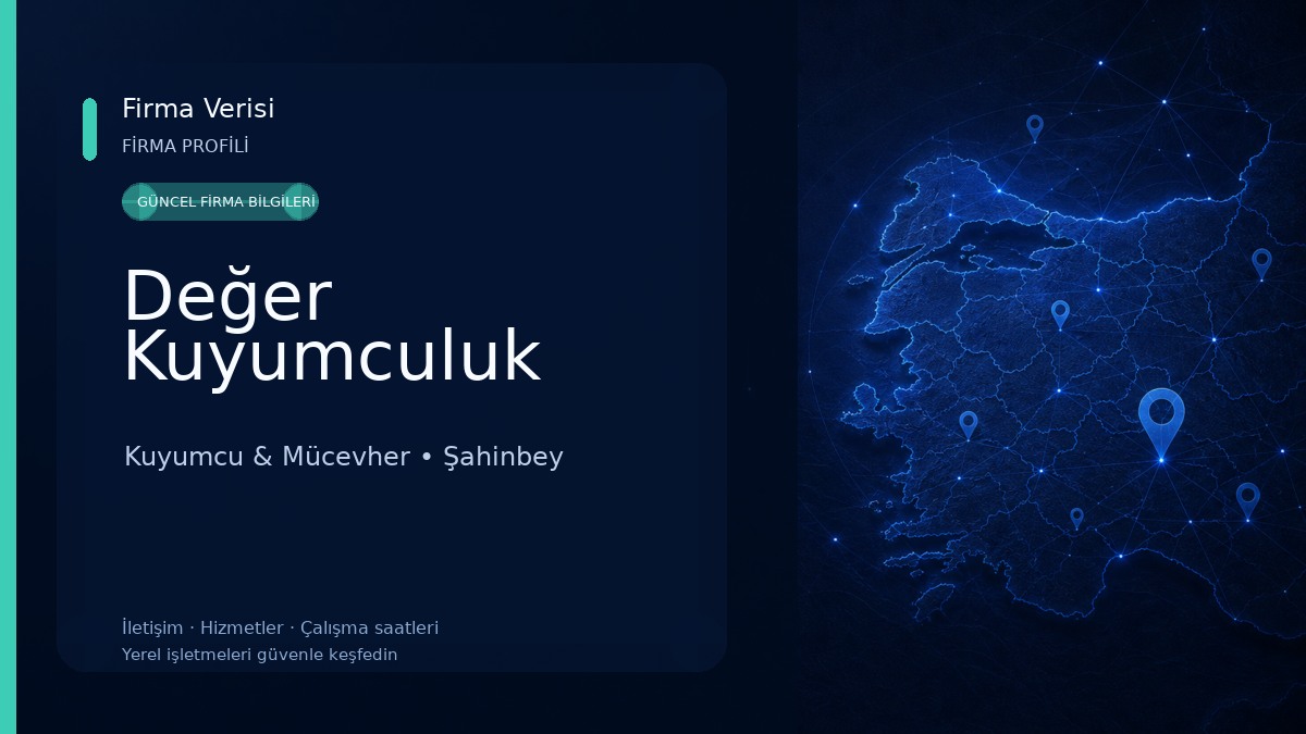 Değer Kuyumculuk Kuyumcu & Mücevher