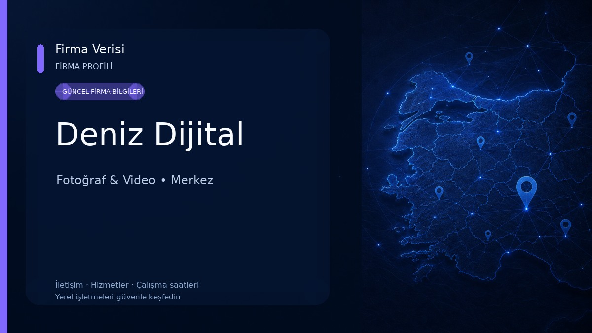 Deniz Dijital Fotoğraf & Video