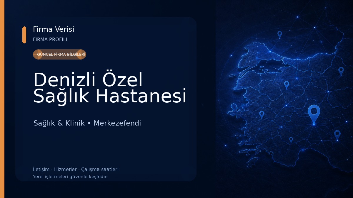 Denizli Özel Sağlık Hastanesi Sağlık & Klinik