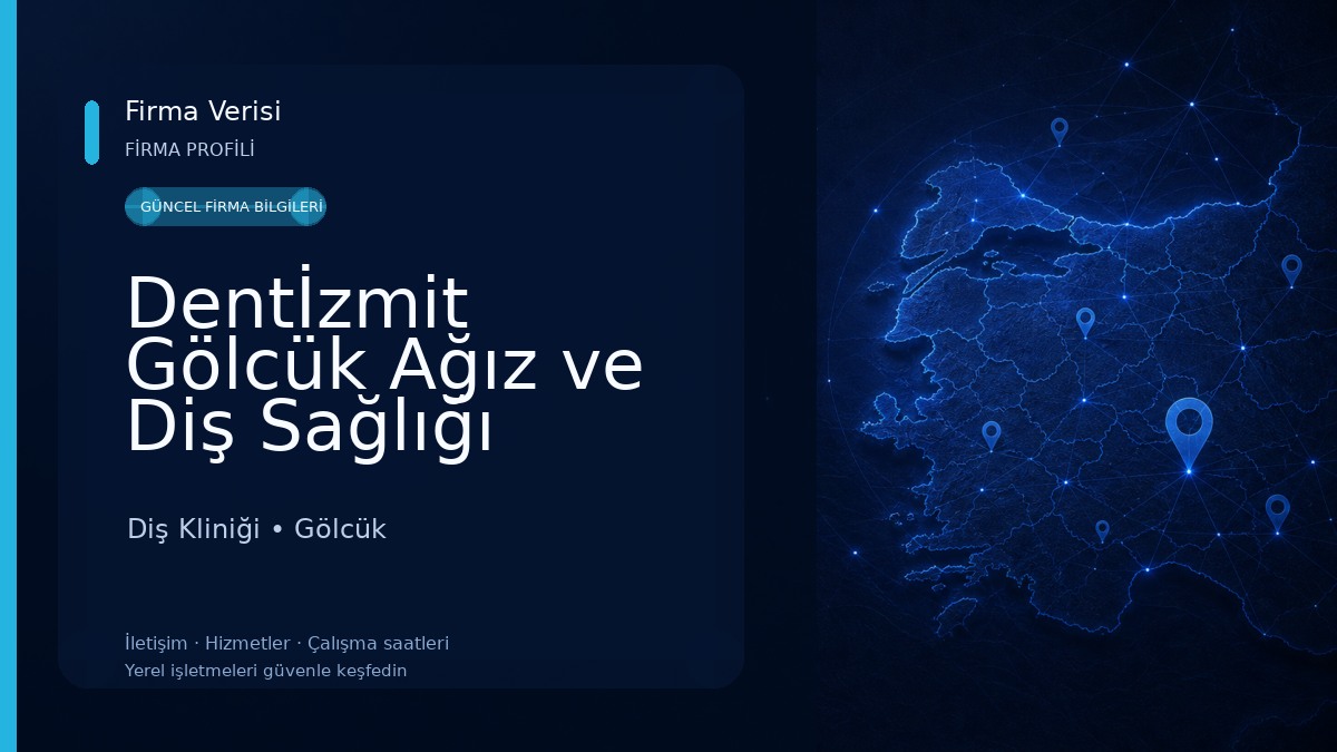 Dentİzmit Gölcük Ağız ve Diş Sağlığı Poliklinikleri - Diş Hastanesi Diş Kliniği