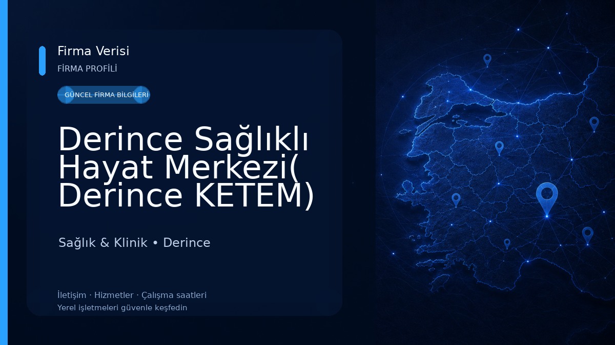 Derince Sağlıklı Hayat Merkezi( Derince KETEM) Sağlık & Klinik