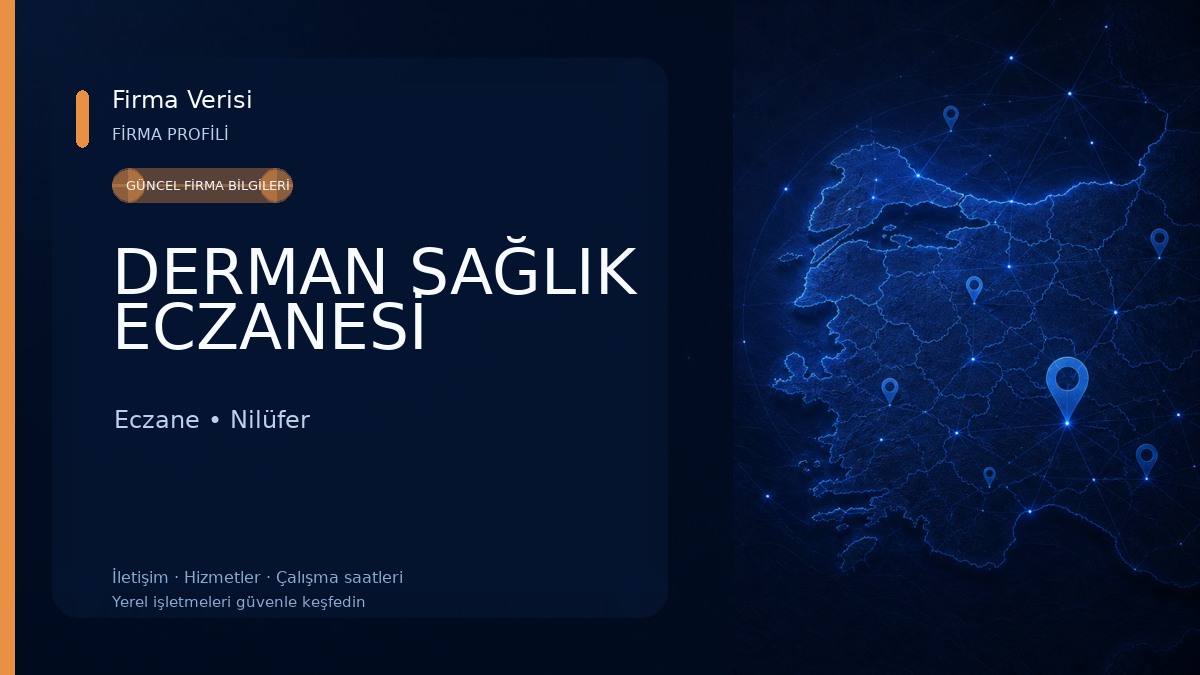DERMAN SAĞLIK ECZANESİ Eczane