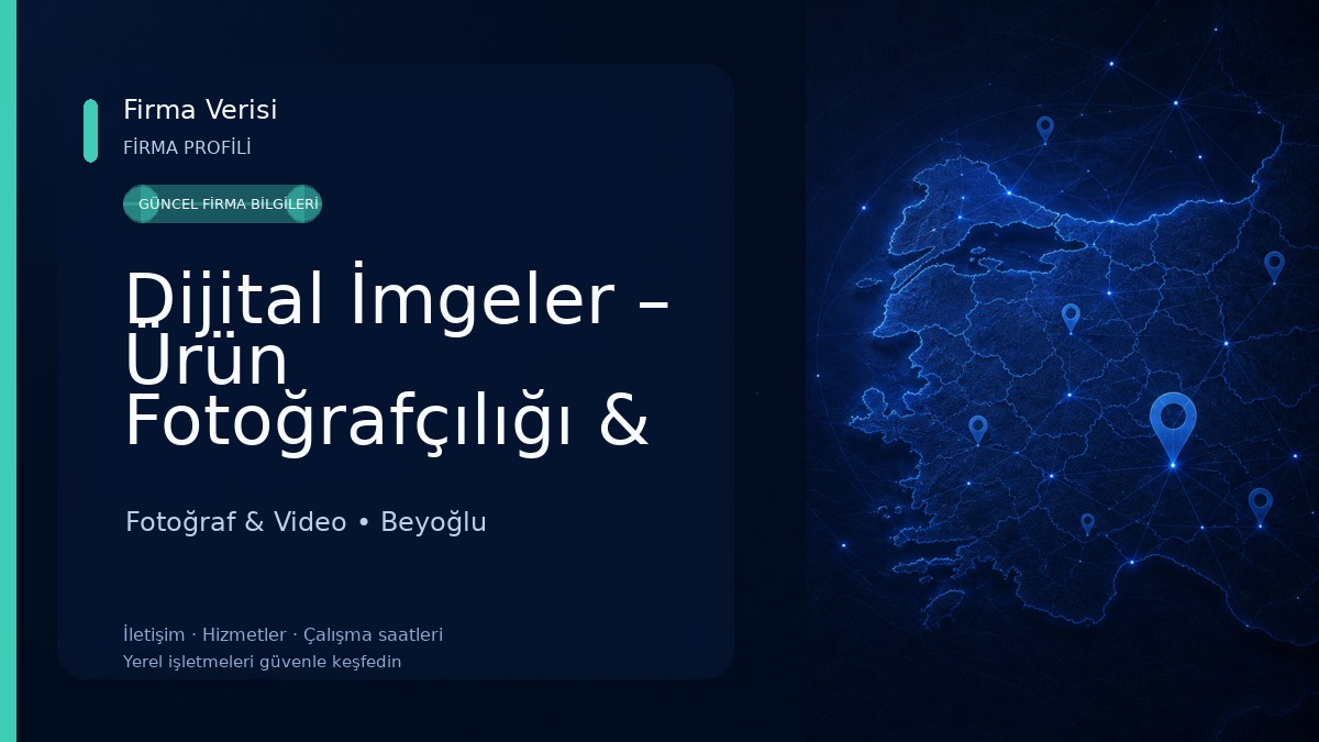 Dijital İmgeler – Ürün Fotoğrafçılığı & Video Prodüksiyon Fotoğraf & Video