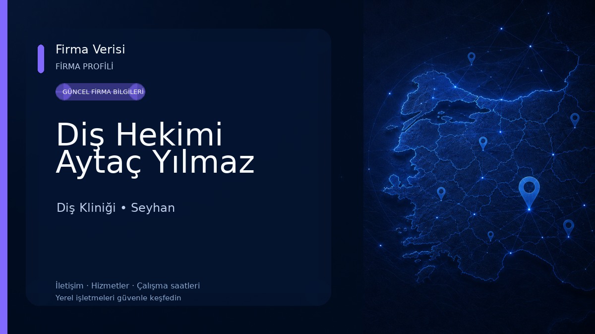 Diş Hekimi Aytaç Yılmaz Diş Kliniği
