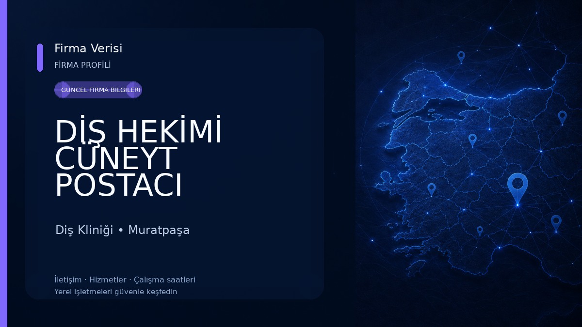 DİŞ HEKİMİ CÜNEYT POSTACI Diş Kliniği
