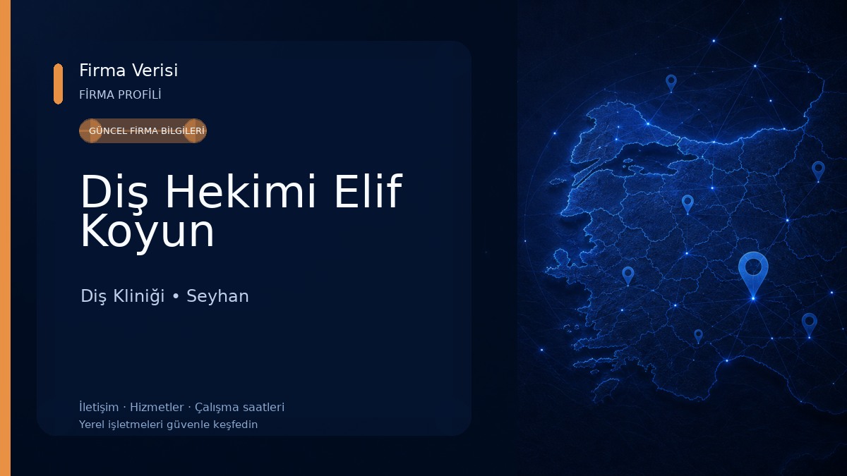 Diş Hekimi Elif Koyun 