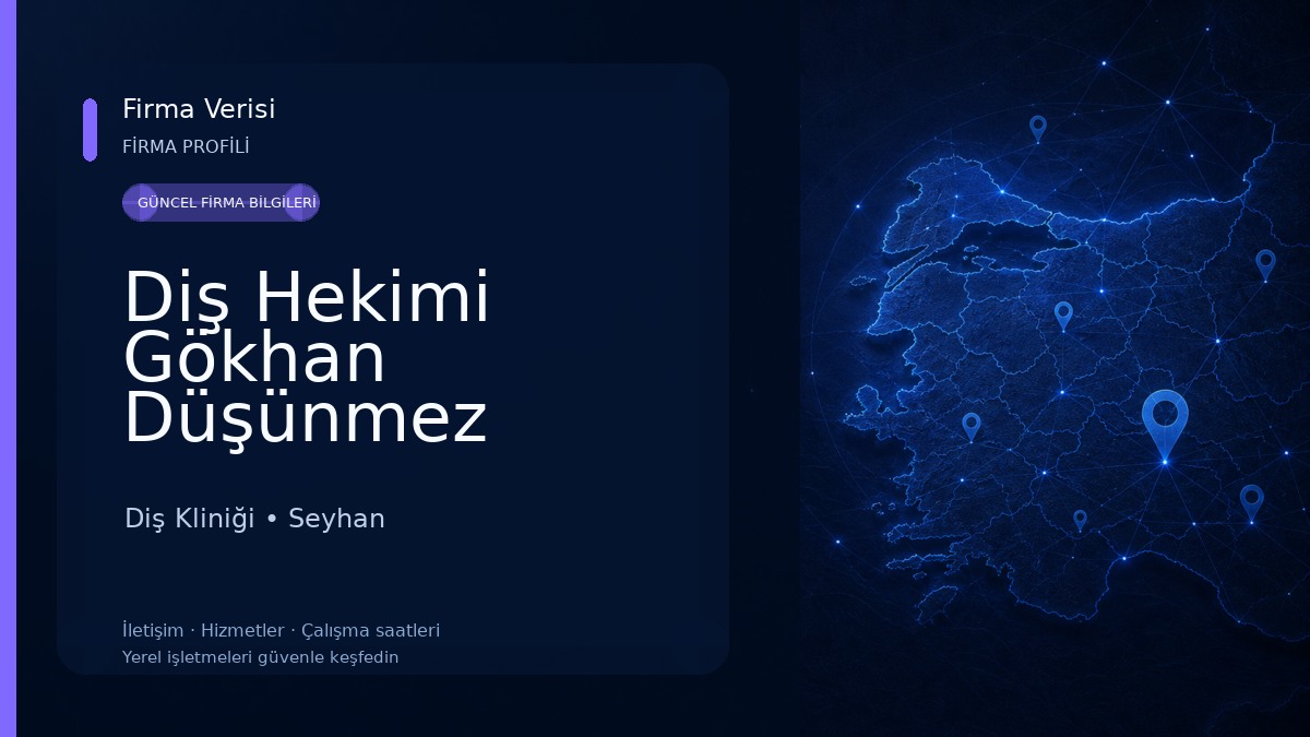 Diş Hekimi Gökhan Düşünmez Diş Kliniği