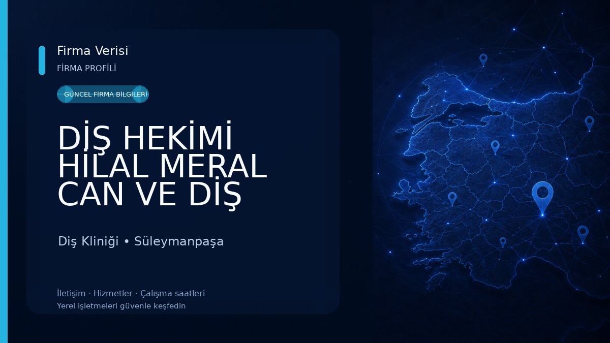 DİŞ HEKİMİ HİLAL MERAL CAN VE DİŞ HEKİMİ UMUT CAN 