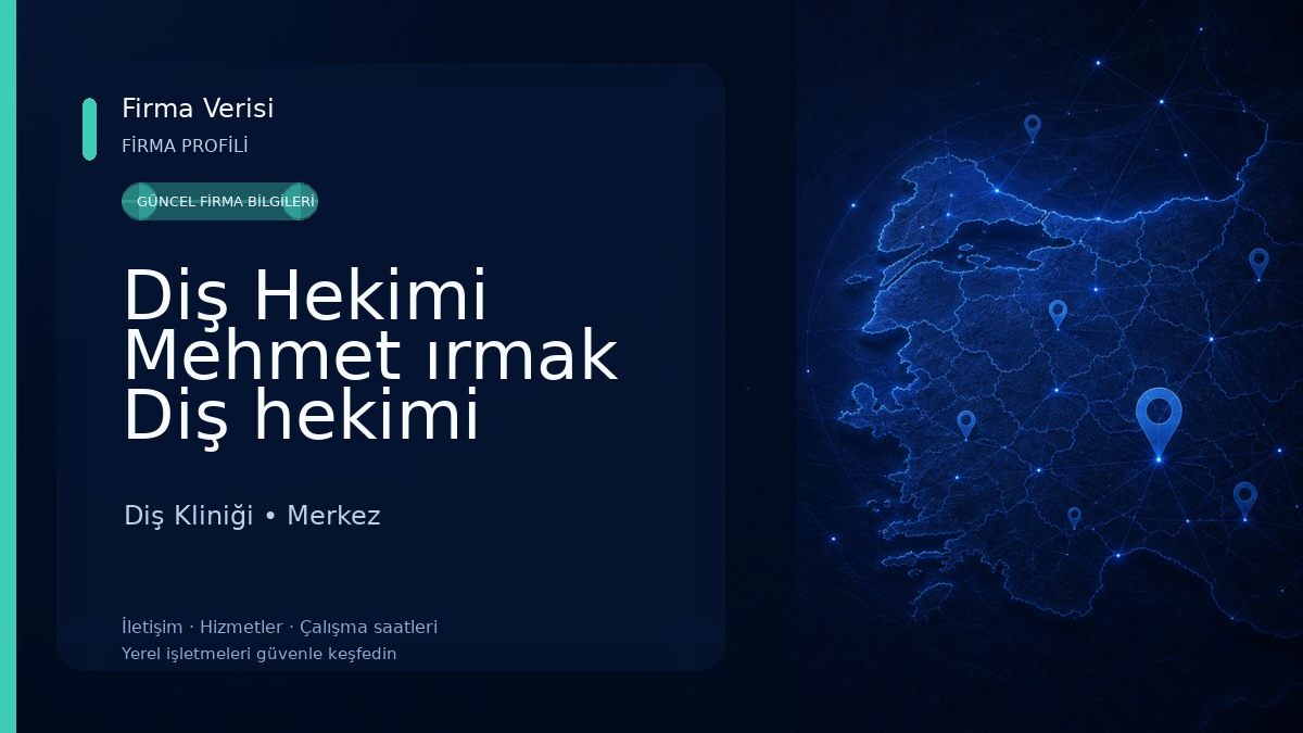Diş Hekimi Mehmet ırmak Diş hekimi Muhammed Tağtekin 
