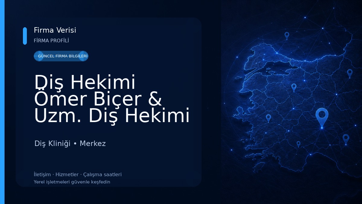 Diş Hekimi Ömer Biçer & Uzm. Diş Hekimi Gözde Baş - Endodonti (Kanal Tedavisi) Diş Kliniği