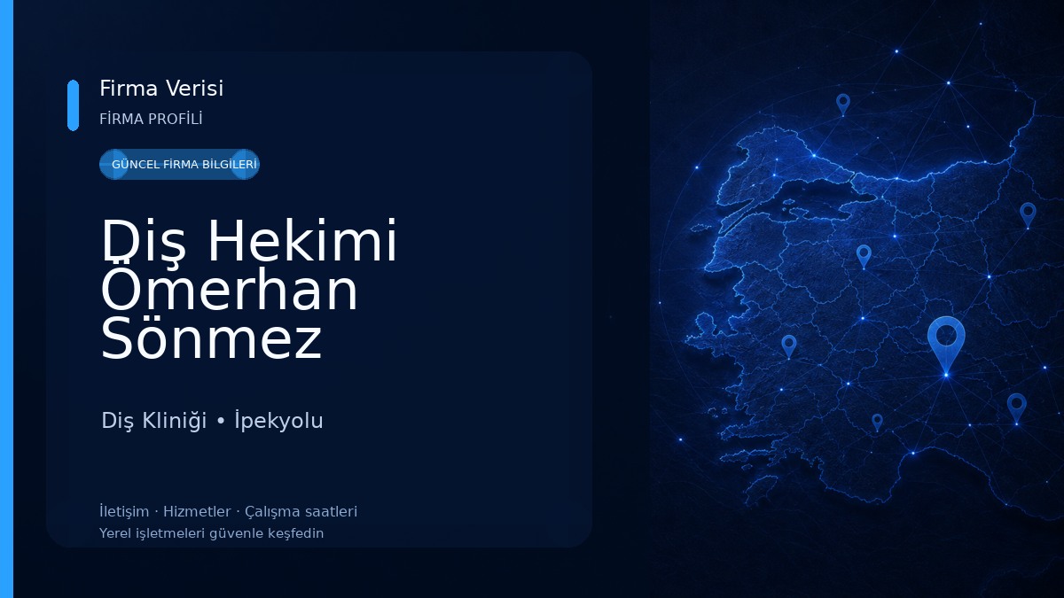 Diş Hekimi Ömerhan Sönmez 
