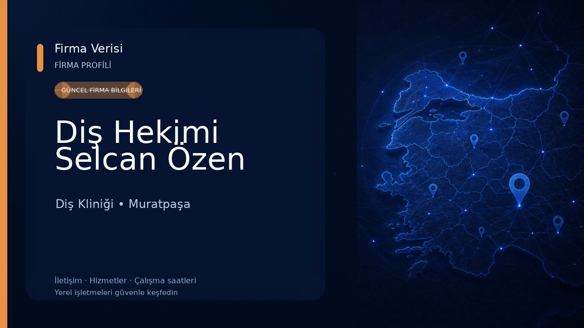 Diş Hekimi Selcan Özen Diş Kliniği