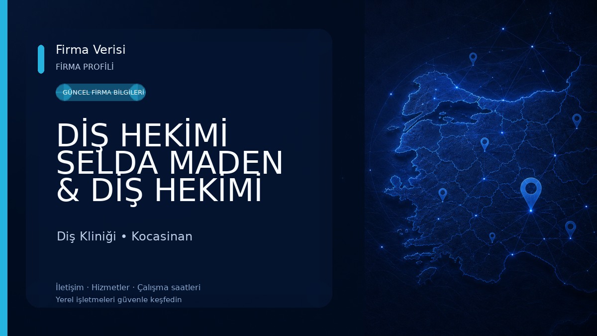 DİŞ HEKİMİ SELDA MADEN & DİŞ HEKİMİ FERHAT MADEN | İMPLANT TEDAVİSİ | ÇENE CERRAHİSİ | ORTODONTİ Diş Kliniği