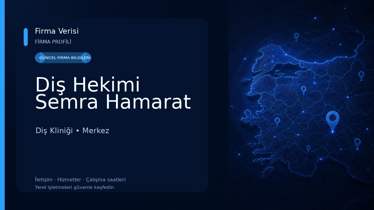Diş Hekimi Semra Hamarat 