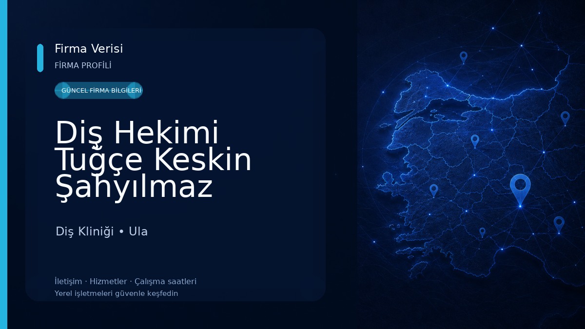 Diş Hekimi Tuğçe Keskin Şahyılmaz Diş Kliniği