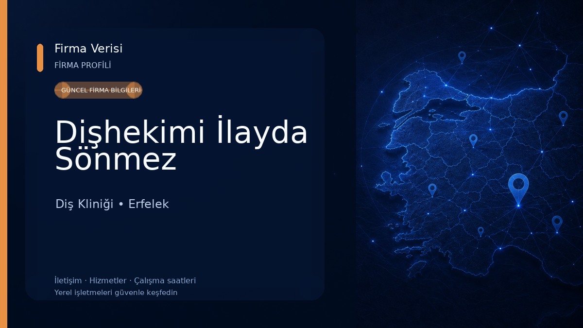 Dişhekimi İlayda Sönmez Diş Kliniği