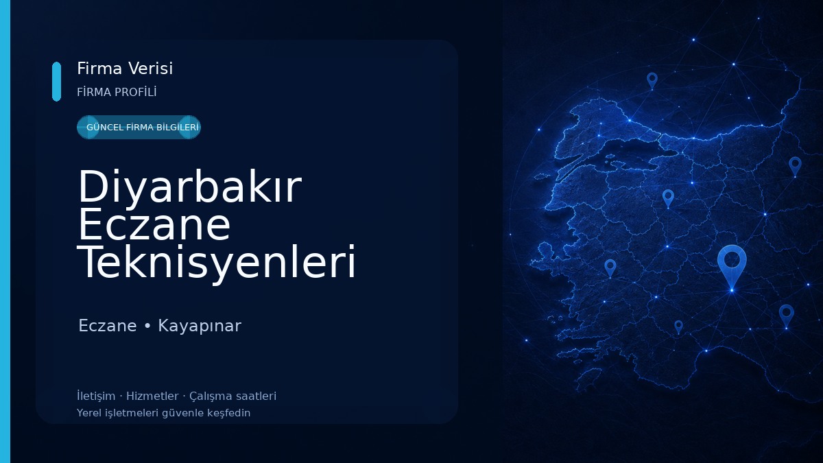 Diyarbakır Eczane Teknisyenleri Derneği(DETED) 