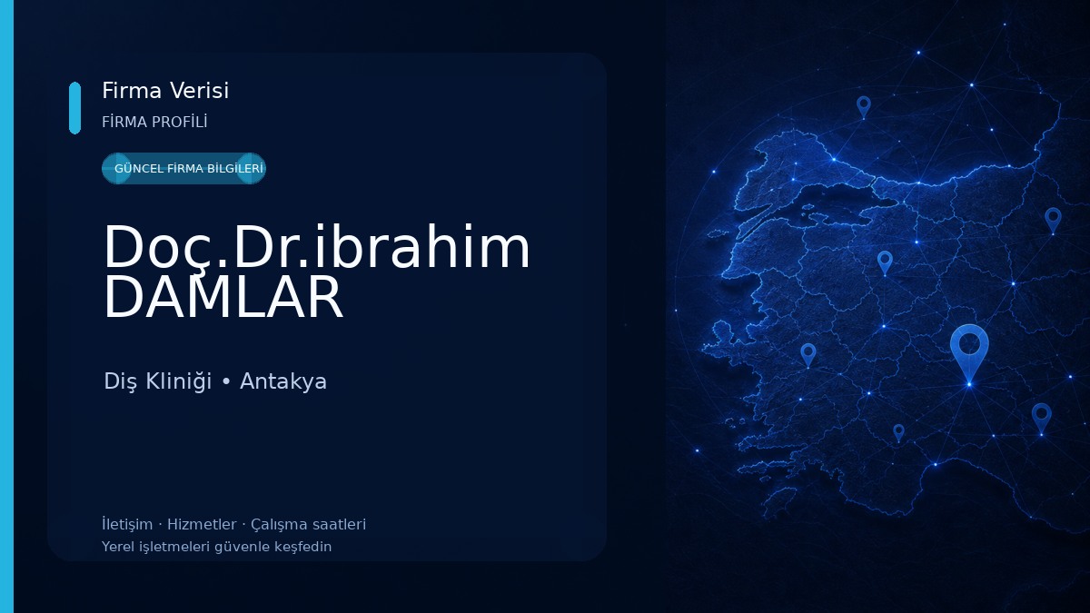 Doç.Dr.ibrahim DAMLAR Diş Kliniği