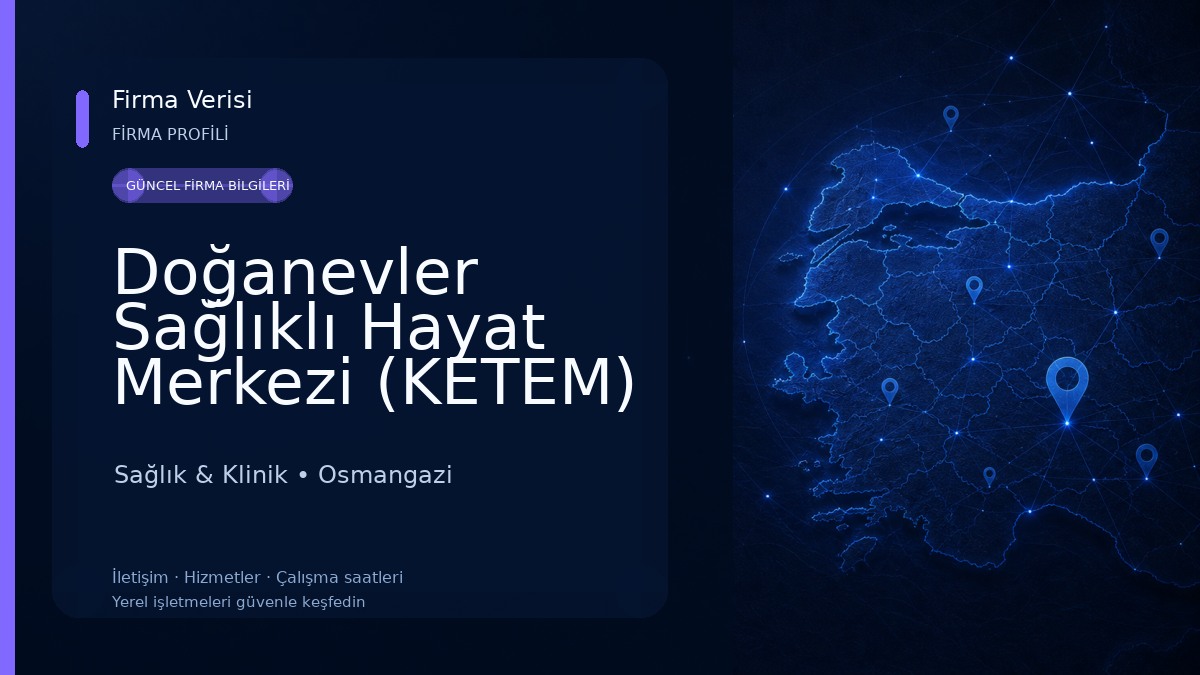 Doğanevler Sağlıklı Hayat Merkezi (KETEM) Sağlık & Klinik