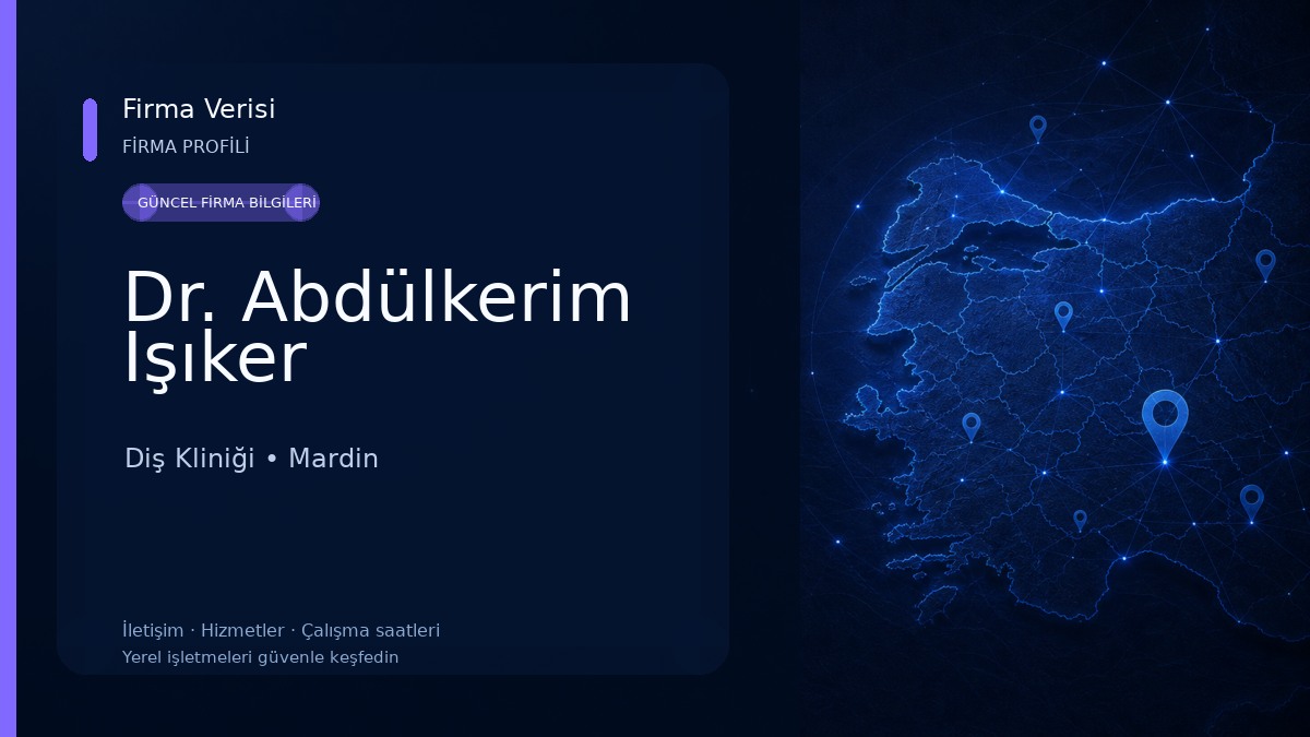 Dr. Abdülkerim Işıker Diş Kliniği