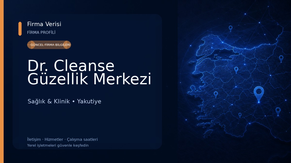 Dr. Cleanse Güzellik Merkezi Sağlık & Klinik