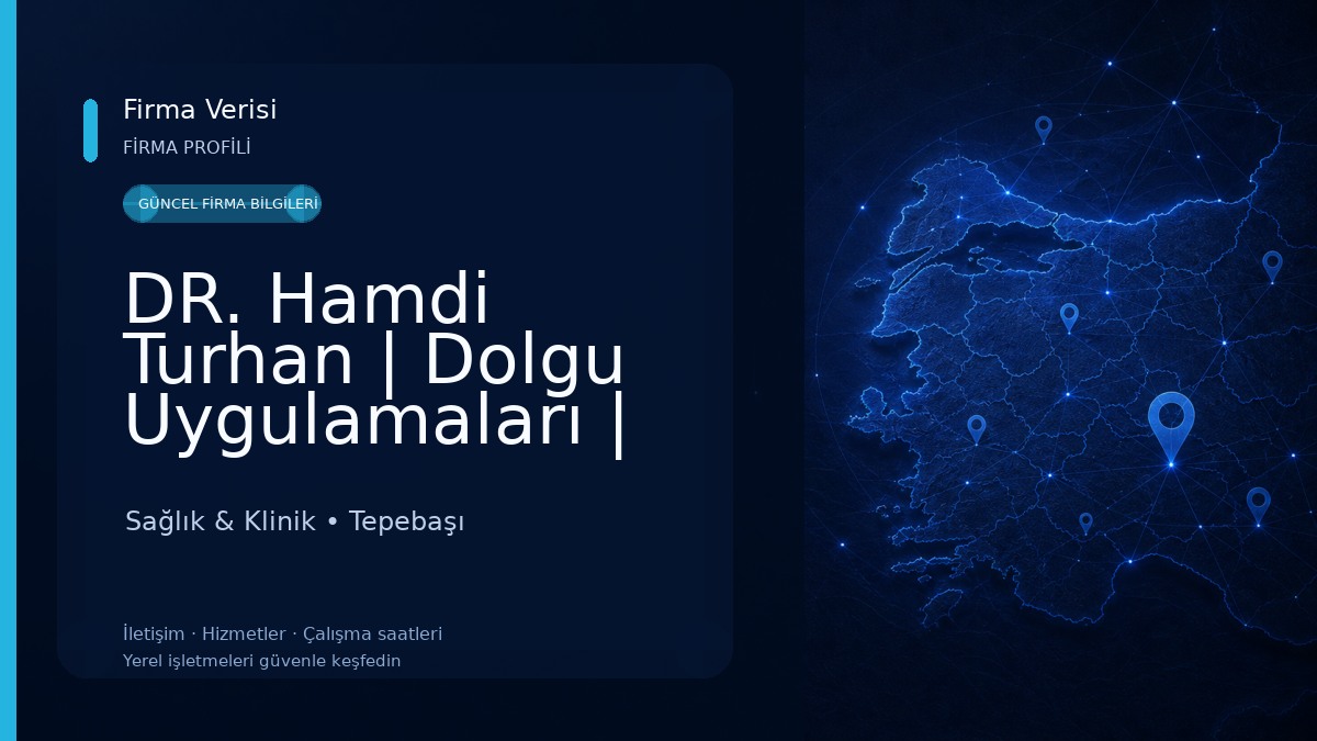 DR. Hamdi Turhan | Dolgu Uygulamaları | Bağışıklık Tedavileri | Botoks Sağlık & Klinik