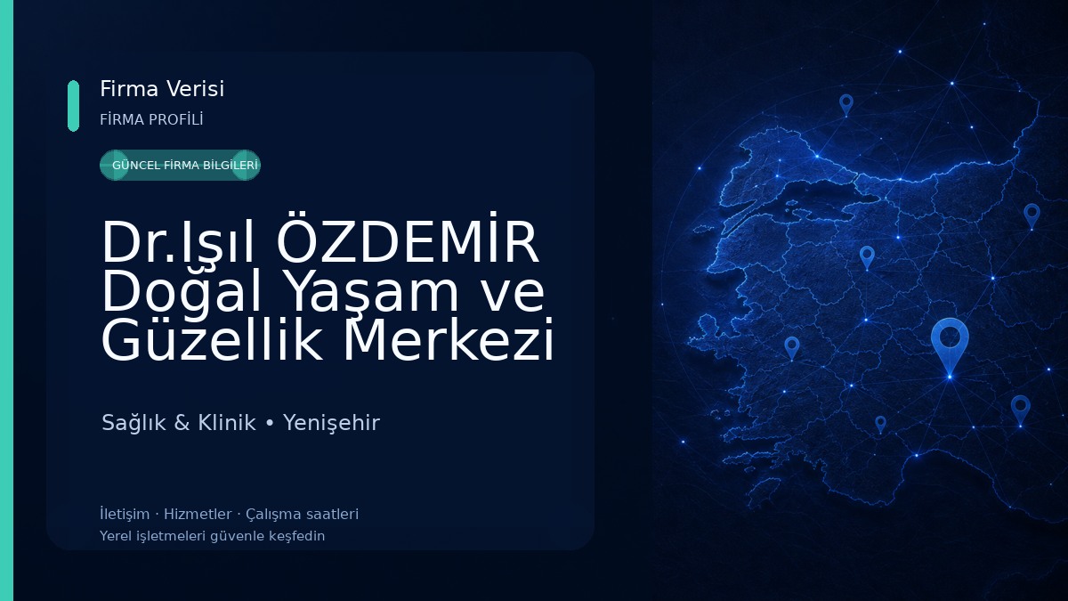 Dr.Işıl ÖZDEMİR Doğal Yaşam ve Güzellik Merkezi Sağlık & Klinik