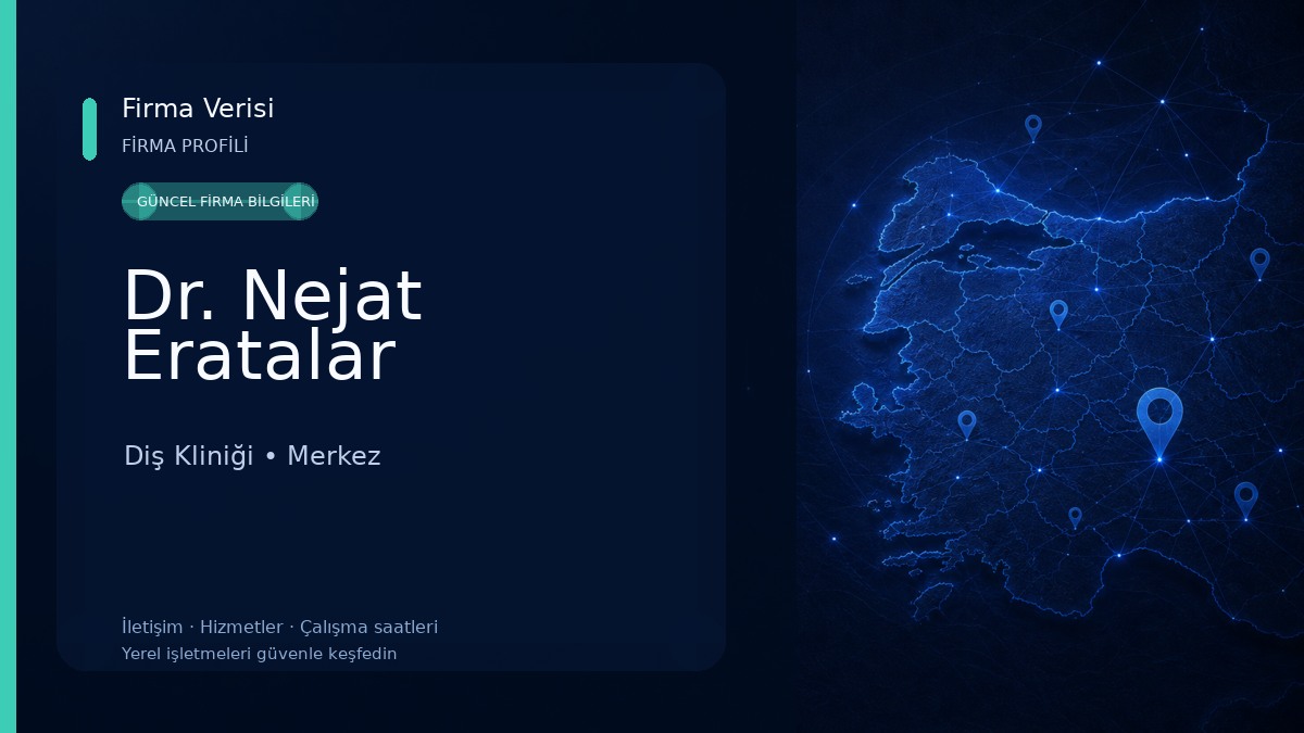 Dr. Nejat Eratalar Diş Kliniği