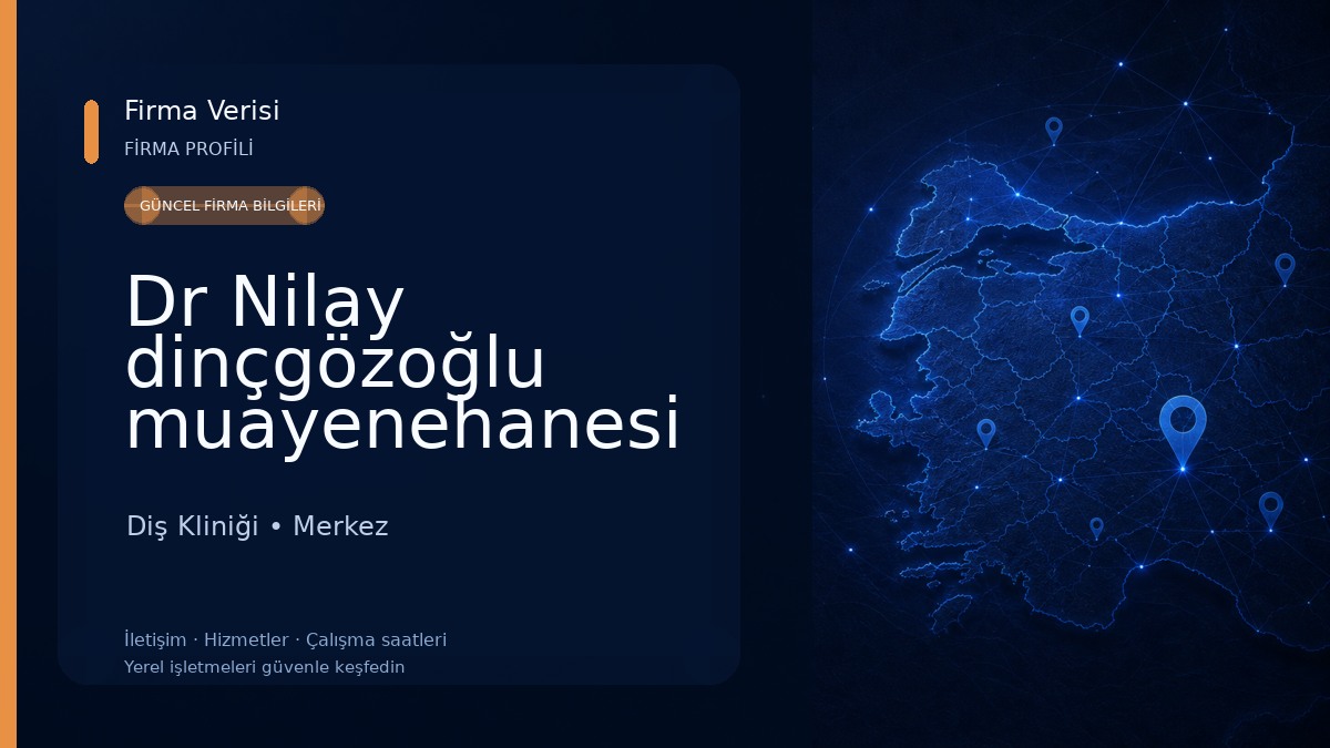 Dr Nilay dinçgözoğlu muayenehanesi 