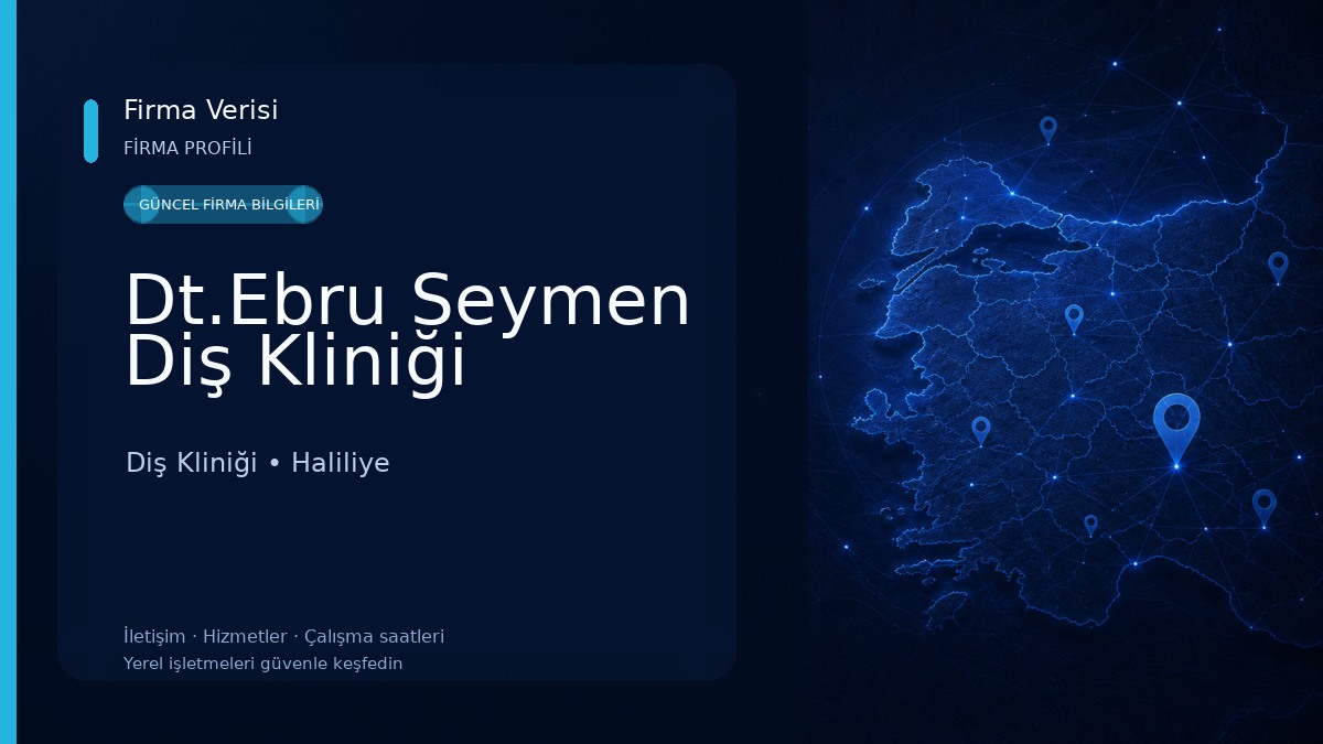 Dt.Ebru Seymen Diş Kliniği Diş Kliniği