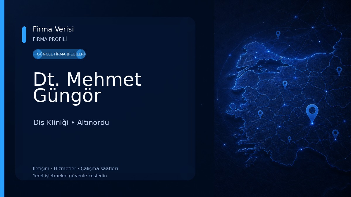 Dt. Mehmet Güngör Diş Kliniği
