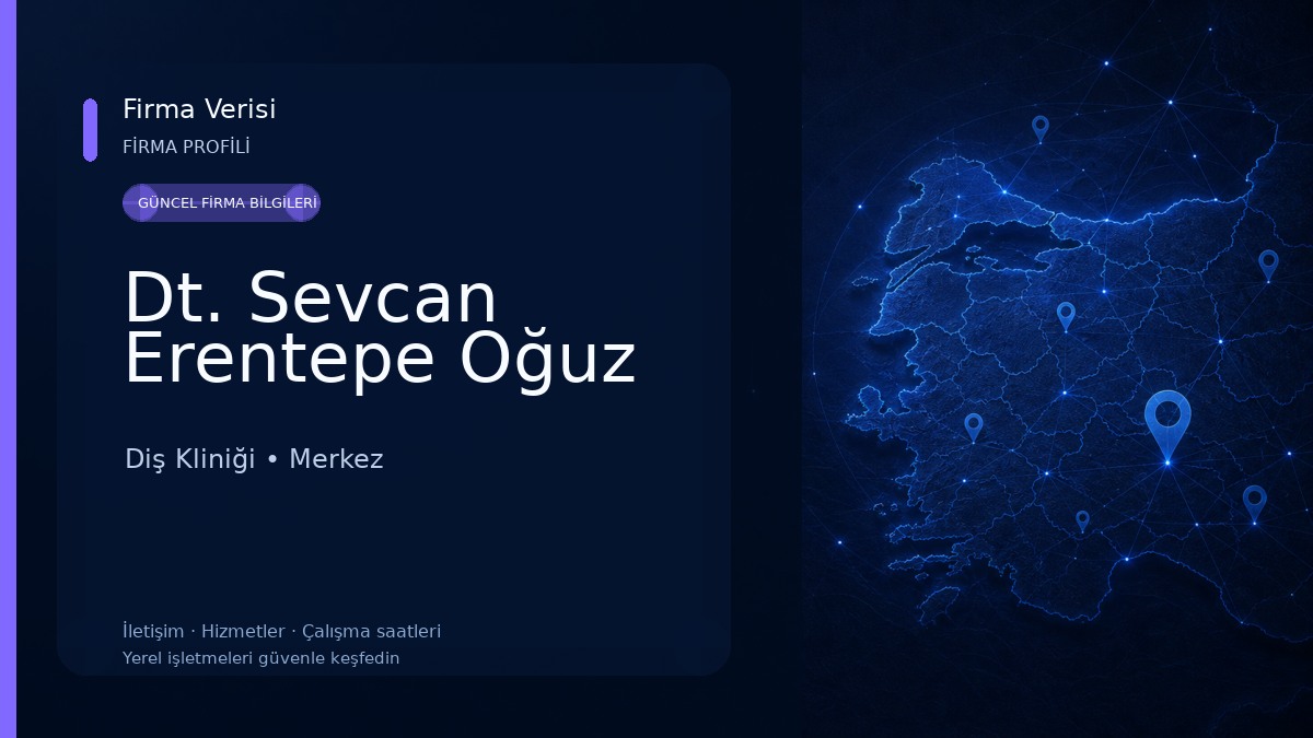 Dt. Sevcan Erentepe Oğuz 