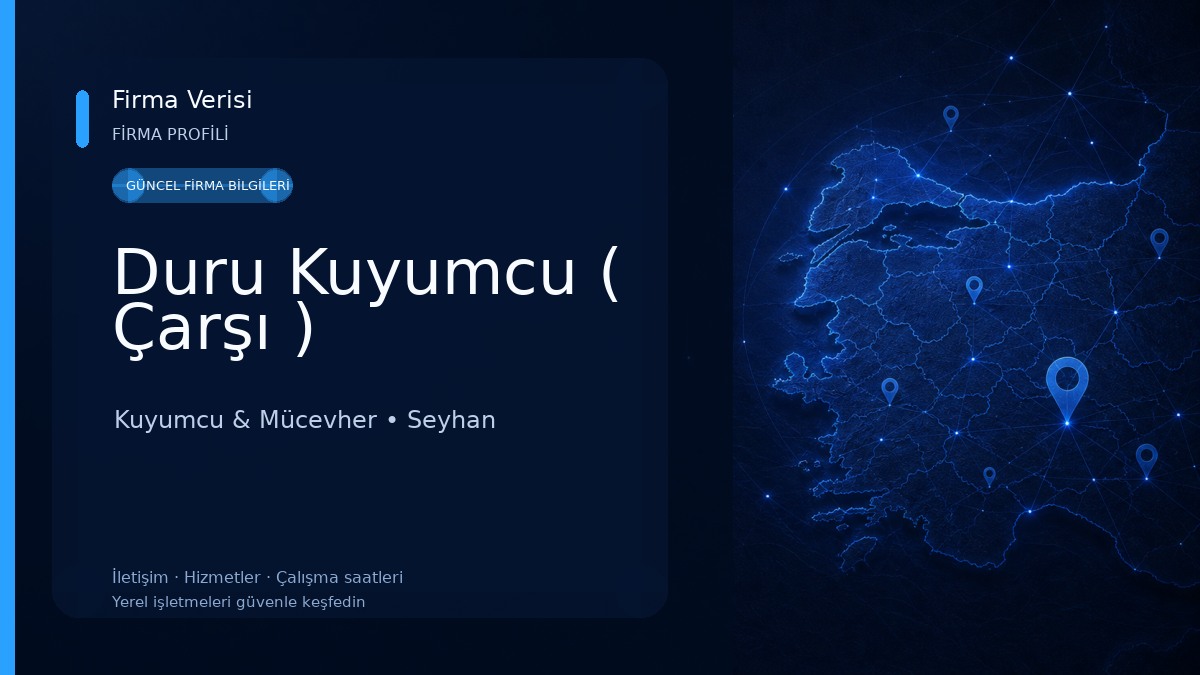 Duru Kuyumcu ( Çarşı ) Kuyumcu & Mücevher
