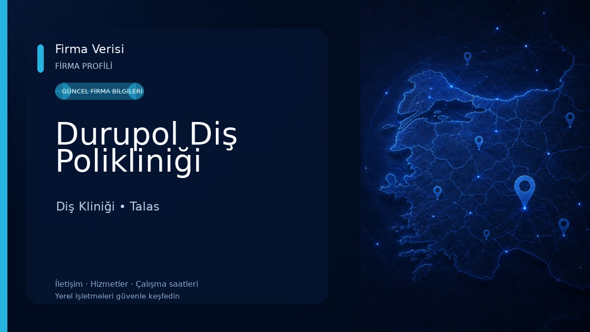 Durupol Diş Polikliniği Diş Kliniği