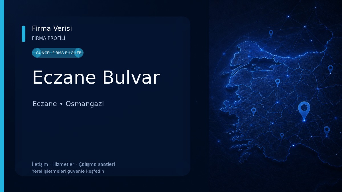 Eczane Bulvar