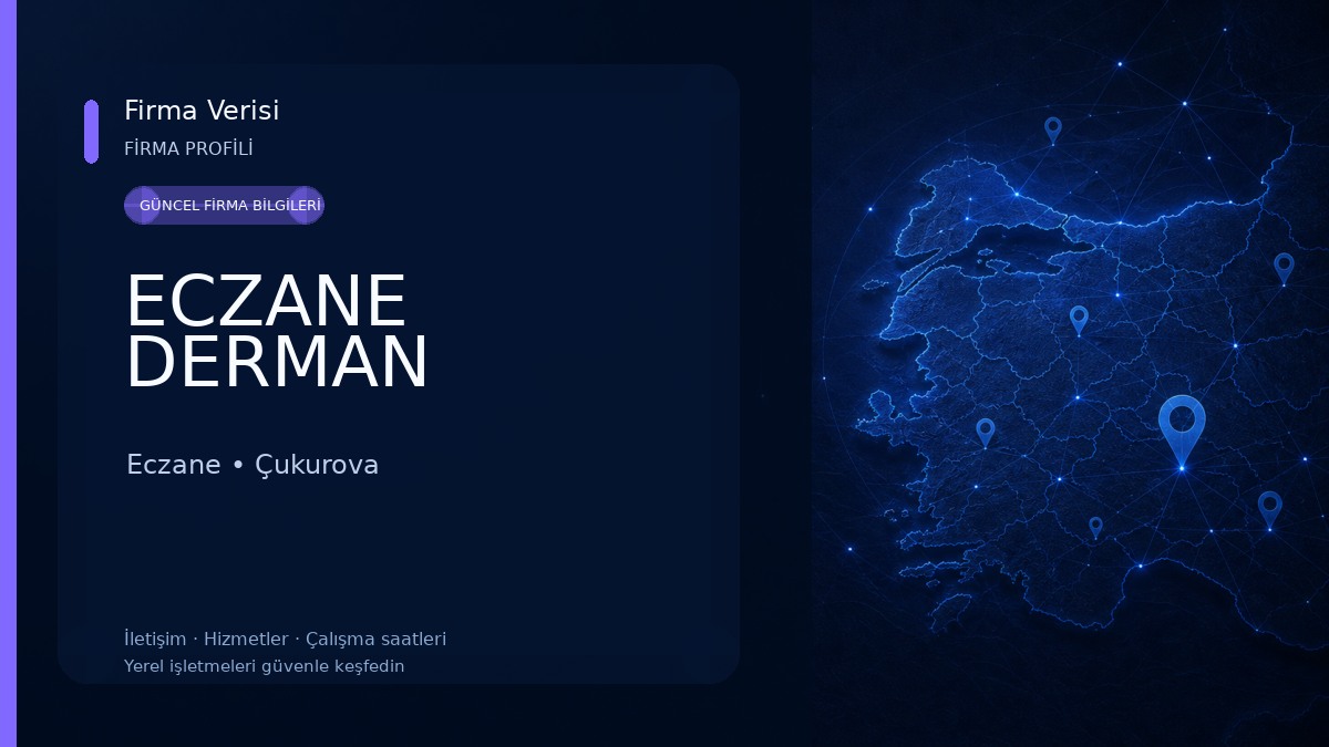 ECZANE DERMAN Eczane