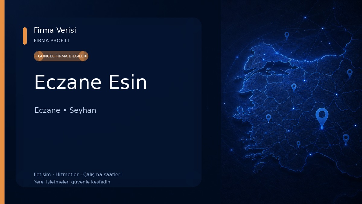 Eczane Esin