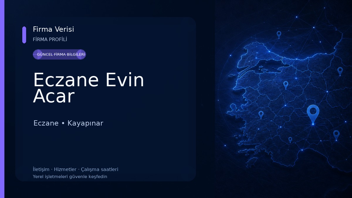 Eczane Evin Acar 