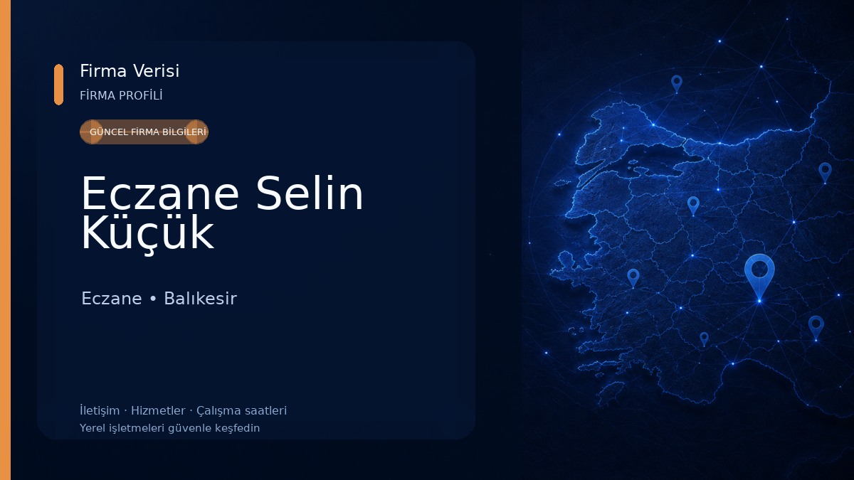 Eczane Selin Küçük Eczane