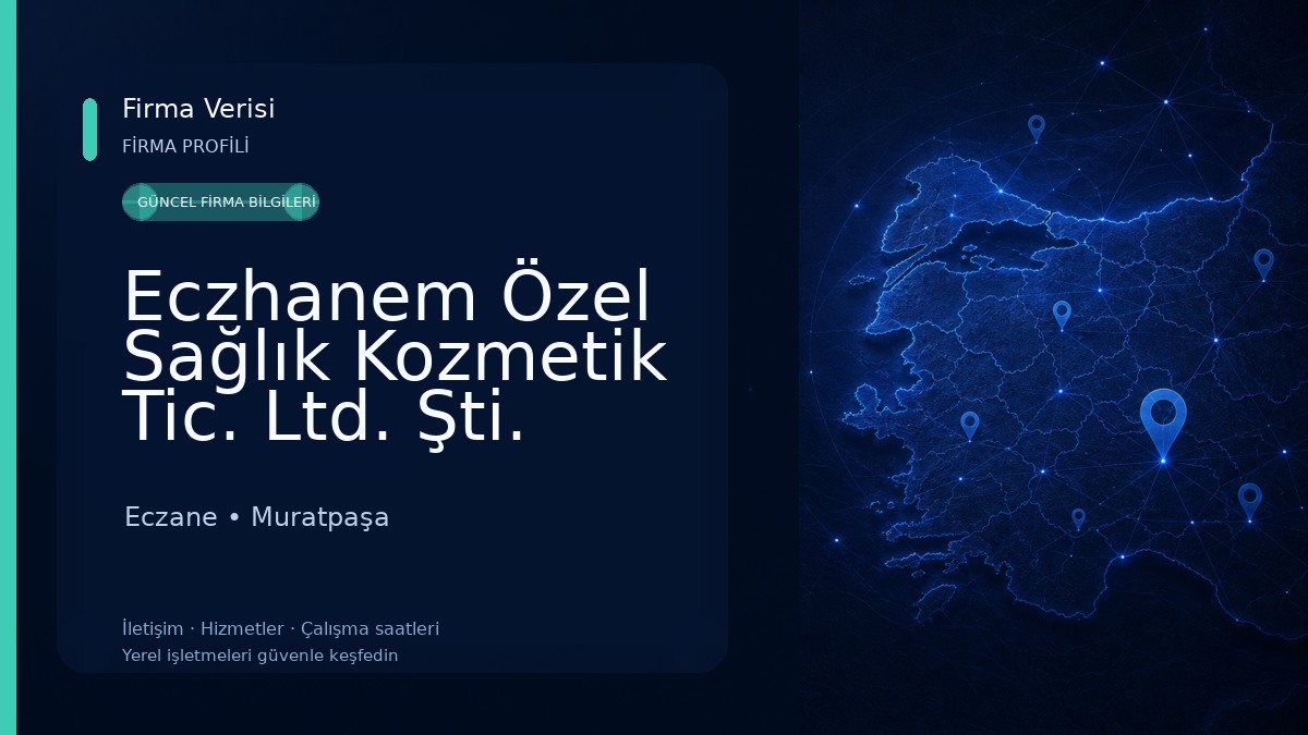 Eczhanem Özel Sağlık Kozmetik Tic. Ltd. Şti.
