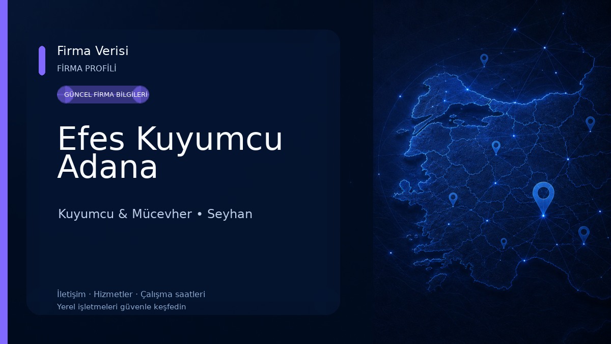 Efes Kuyumcu Adana Kuyumcu & Mücevher