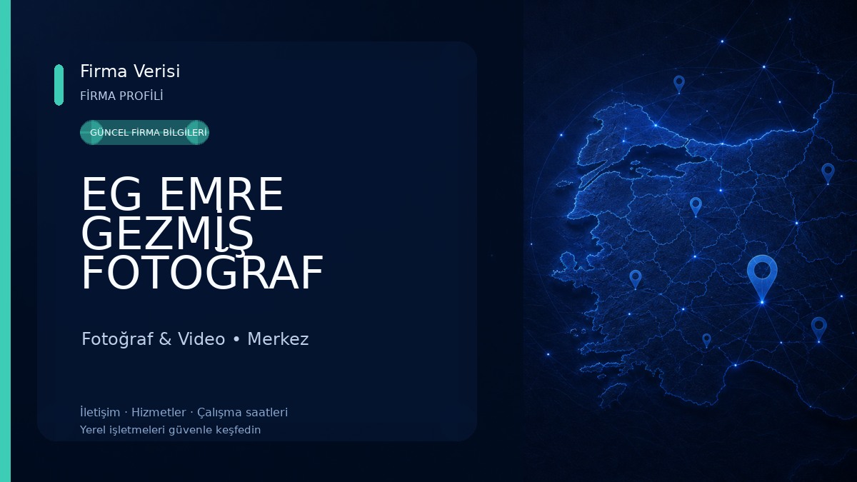 EG EMRE GEZMİŞ FOTOĞRAF STÜDYOSU 