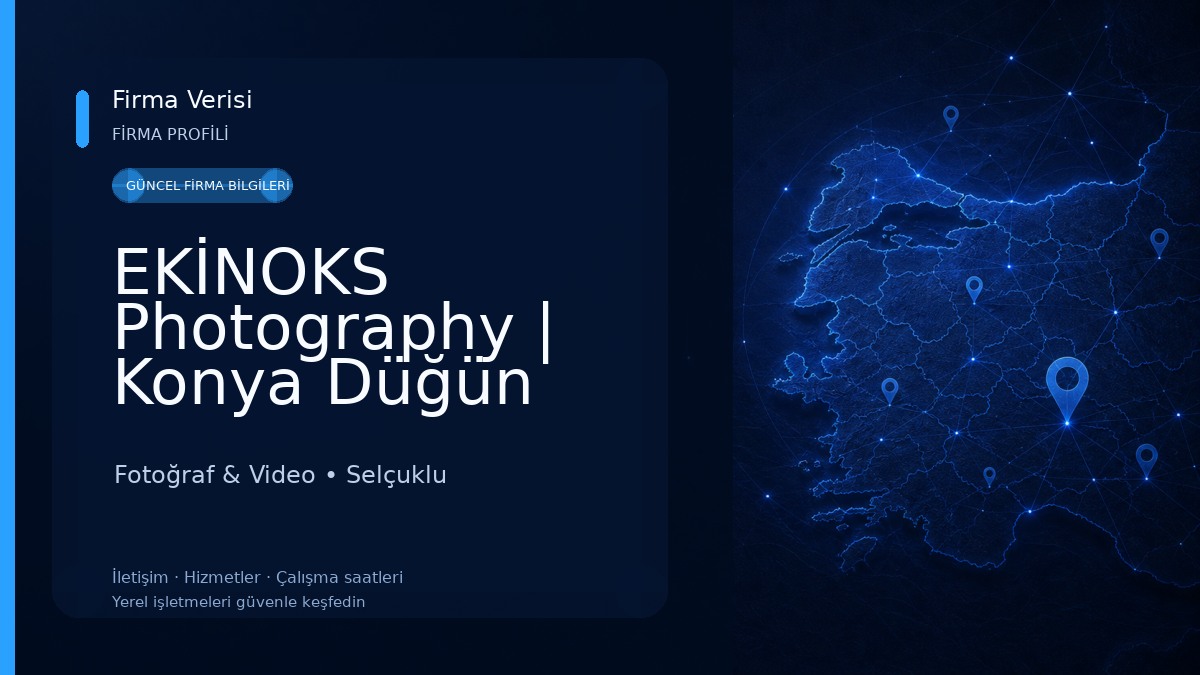EKİNOKS Photography | Konya Düğün Fotoğrafçısı Fotoğraf & Video